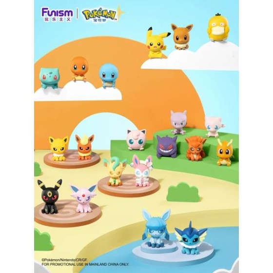 The third installment of the Pokemon Little Adventures series Pokemon figurines