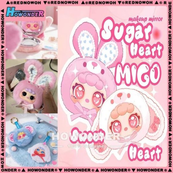 MIGO Sugar Heart Migo  makeup mirror