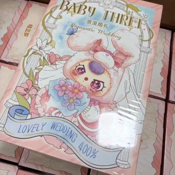 Baby three  romantic wedding lovely weddina 400%