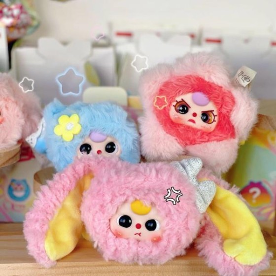 Baby Three flower hair ring