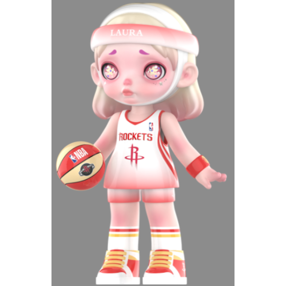 LAURA BASKETBALL - NBA Series 100%- Rockets