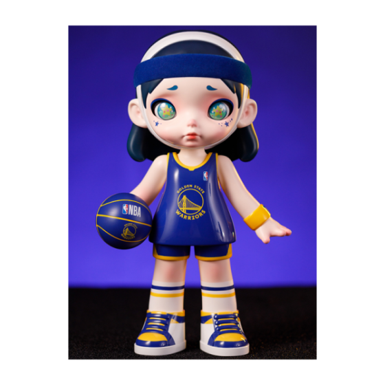 LAURA&nbsp; BASKETBALL - NBA Series &nbsp;\" 400%- Warriors