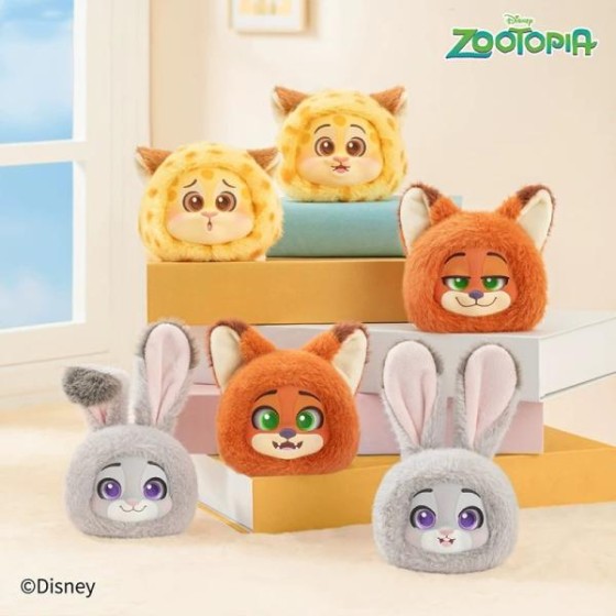 Zootopia EMOJIS SERIES PLUSH PHONE GRIP BLIND BOX