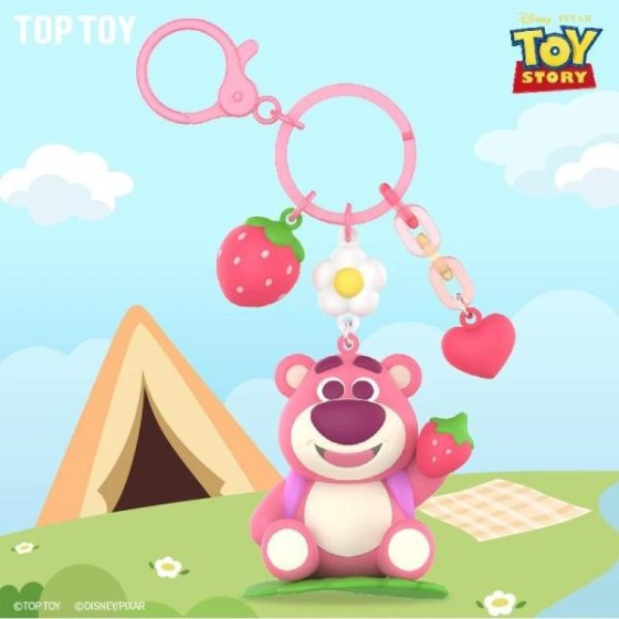Disney - Strawberry Bear Outing Series Pendants. Let\'s have a picnic together
