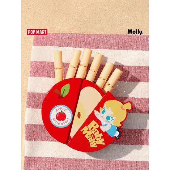 POPMART Baby Molly Fruit-Colored Scented Blind Box Sealing Clip Magnetic Absorption Box Set