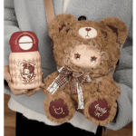 LUCKYEMMA Bear Water Cup Bag