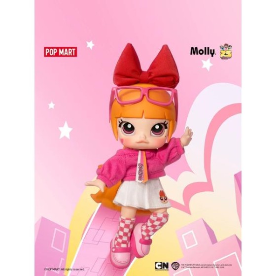 POPMART MOLLY × Powerpuff Girls Series Action Figure Blind Box