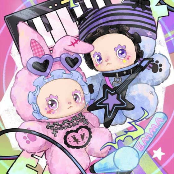 LOVELYEMMA Punk Series Plush Blind Box