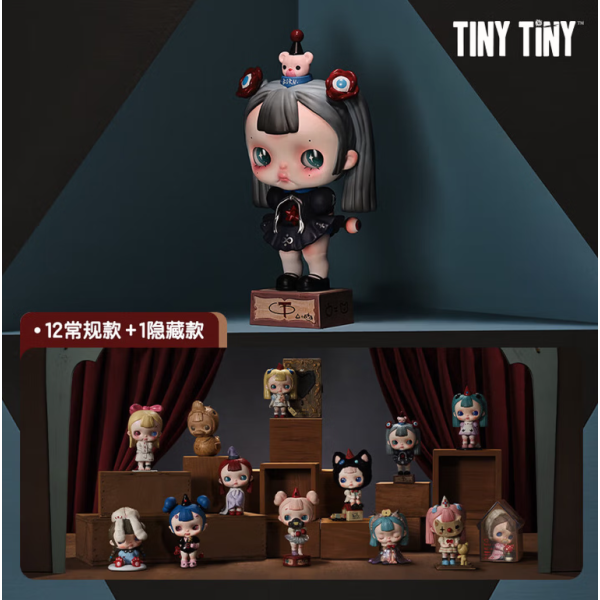 POPMART TINYTINY Opening Line Series Figurine Blind Box