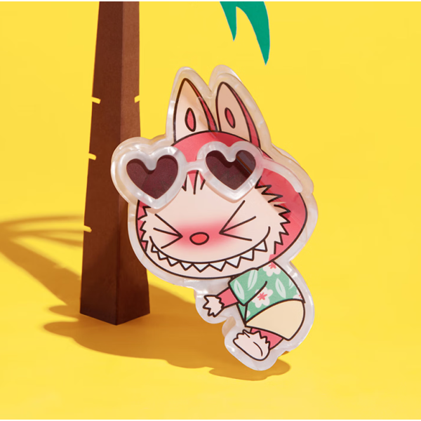 POPMART泡泡玛特THE MONSTERS 醉爱在海边系列发卡LABUBU周边