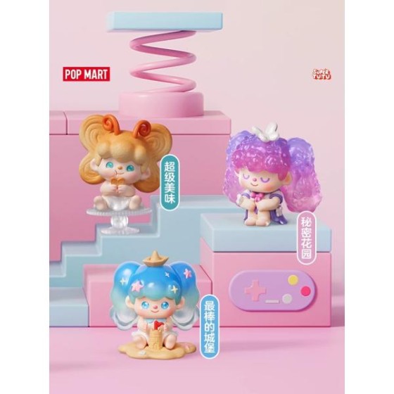 POPMART SUPERTUTU is having a great time! Series of figurine blind box ornaments