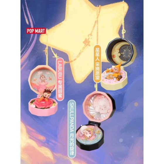 POPMART Romantic Fingertip Series 4-scene figurine Blind Box Ornaments