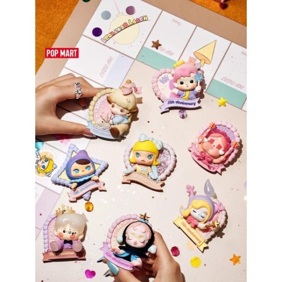 POPMART celebrates this Moment with a series of refrigerator stickers, blind boxes and home accessories