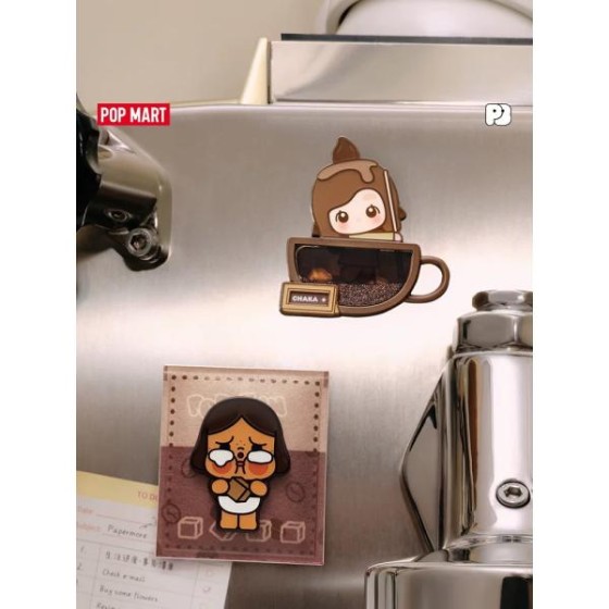 POPMART, a coffee factory series, refrigerator stickers, blind boxes and home furnishings