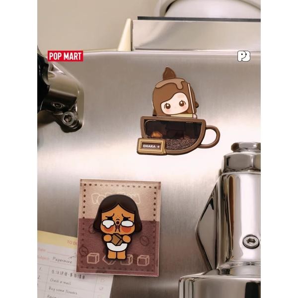 POPMART, a coffee factory series, refrigerator stickers, blind boxes and home furnishings