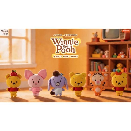 Disney - Winnie the Pooh - Pooh's Sweet Honey Series - Squishy Toy
