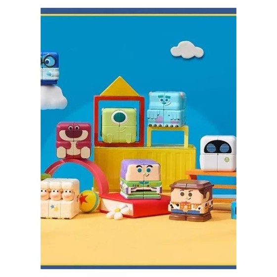 POPMART Disney/Pixar POP CUBE CUBIEC Series Figure Blind Box