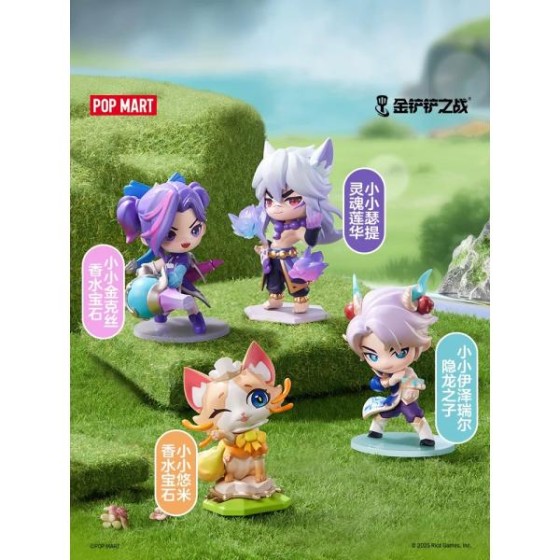 The second blind box of the POPMART Golden Shovel Battle Little Hero Series figurines