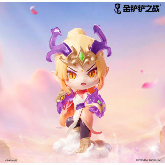 The second blind box of the POPMART Golden Shovel Battle Little Hero Series figurines