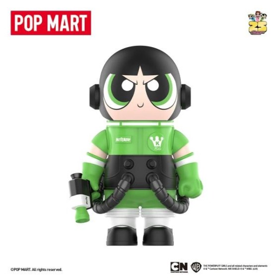 POPMART泡泡玛特MEGA SPACE MOLLY 400% +100% 飞天小女警毛毛