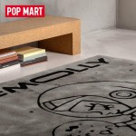 POPMART泡泡玛特MEGA SPACE MOLLY 你好，月亮 艺术地毯家居周边