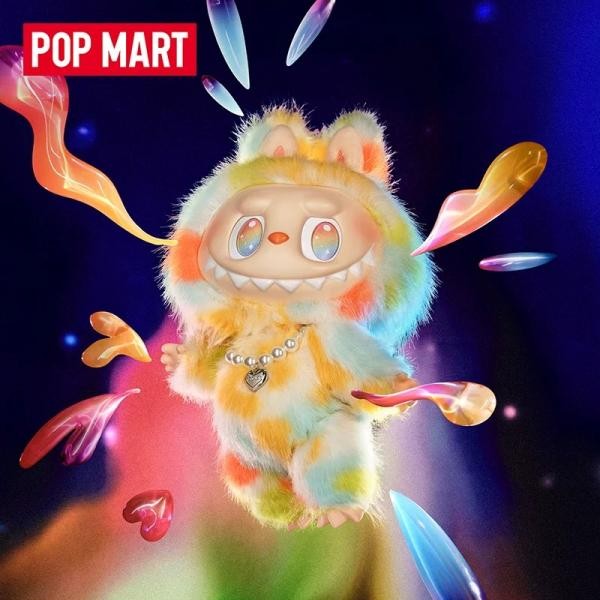 POPMART泡泡玛特THE MONSTERS前方高能ROCK THE UNIVERSE搪胶毛绒