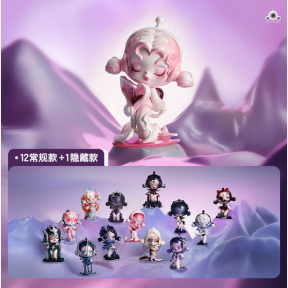 POPMART泡泡玛特SKULLPANDA声音系列盲盒摆件