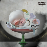 POPMART泡泡玛特DIMOO一盏风月系列手办盲盒摆件