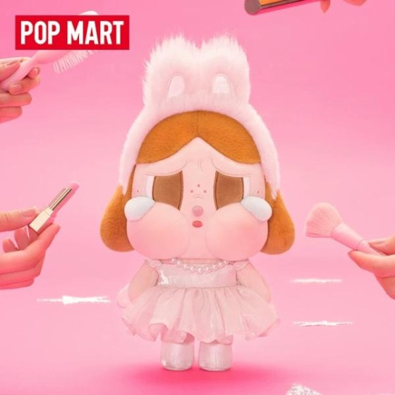 POPMART泡泡玛特CRYBABY SHINY SHINY系列毛绒公仔