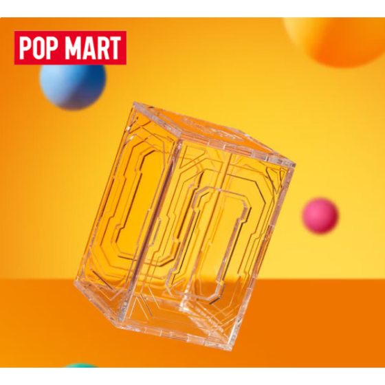 POPMART泡泡玛特 MEGA珍藏100%SPACE MOLLY盲盒收纳展示盒