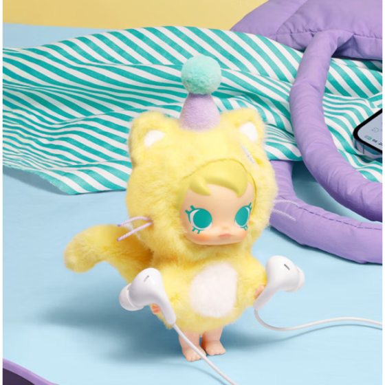 POPMART泡泡玛特Baby Molly口袋朋友系列搪胶毛绒挂件盲盒