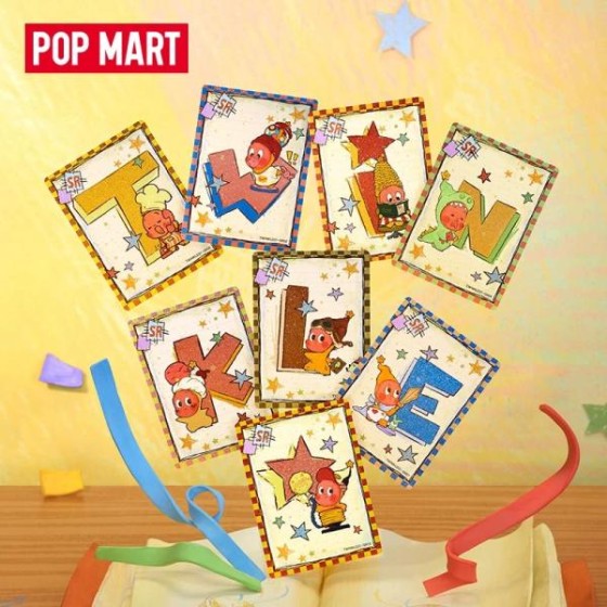 POPMART泡泡玛特《遇见星星人》艺术收藏卡盲盒卡片
