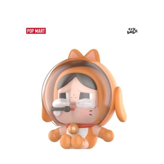 POPMART Crybaby Space Cat Figurine