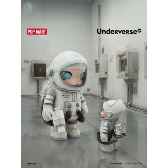 POPMART MEGA SPACE MOLLY 400% ASHLEY Wood figment