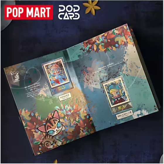 POPMART泡泡玛特MOLLY20周年纪念收藏册卡牌周边