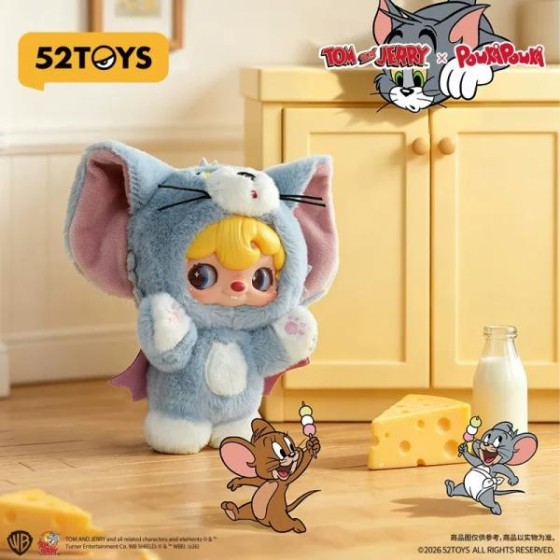 POUKAPOUKA x Tom and Jerry: True Friends Vinyl Plush Blind Box