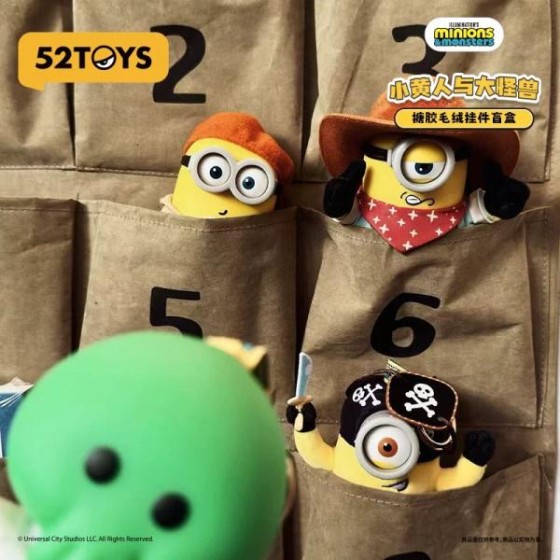 Minions & Monsters Series Vinyl Plush Pendant Blind Box