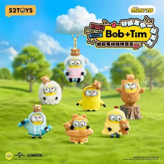 Bob & Tim – Best Buddies Forever Series Vinyl Plush Keychain Blind Box