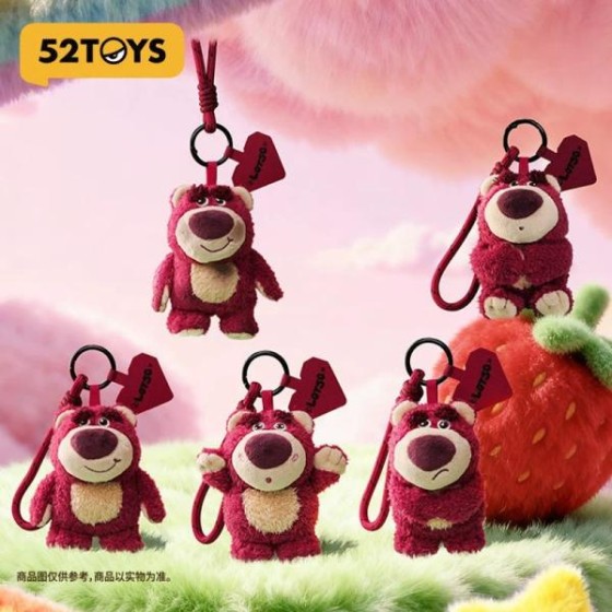 Lotso's Fluffy Feeling Series Plush Phone Strap Blind Box