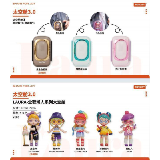 ToyCity Space Capsule-Laura Fashion trendsetter Series