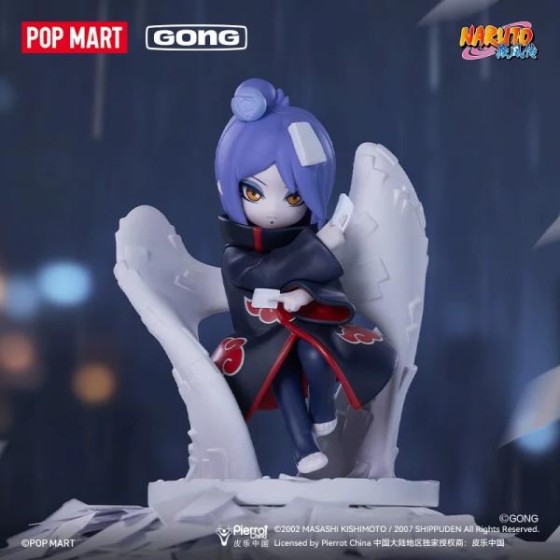 POPMART泡泡玛特共鸣火影忍者疾风传大战晓组织主题手办盲盒