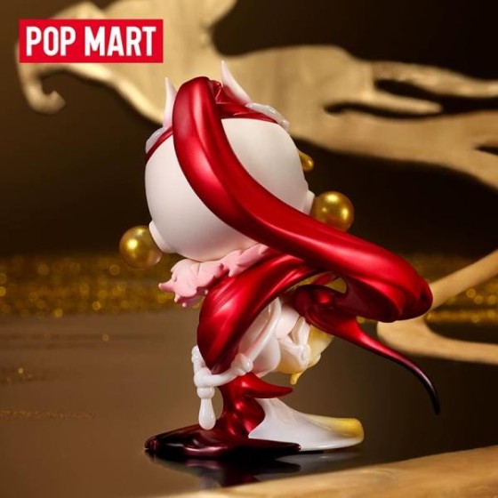 POPMART泡泡玛特SKULLPANDA吉量手办吊卡摆件