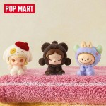 POPMART泡泡玛特泡泡萌粒睡衣变装系列盲盒公仔袋装(1粒)