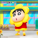 Crayon Shin-chan Sunflower Style Medium Size Hand Figure