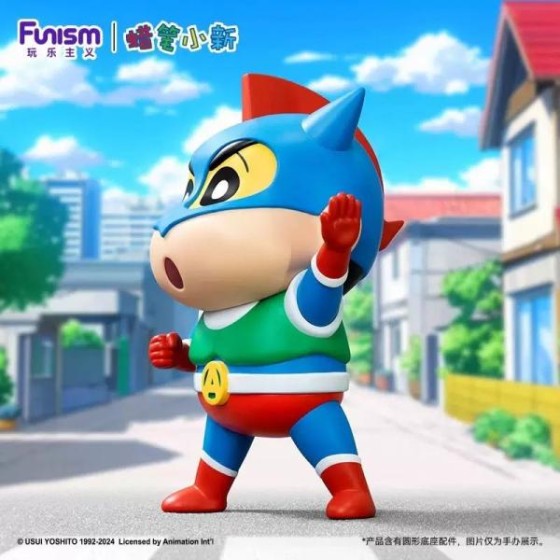 Crayon Shin-chan Dynamic Superman Style Medium Size Hand Figure
