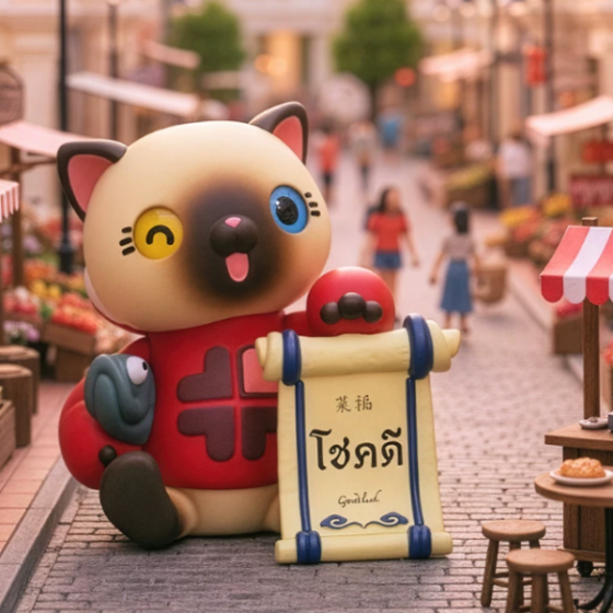 ChaoChokHiChok Lai Fu Cat Series - Series Blind Boxes