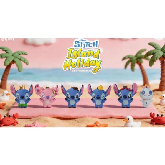 Disney – Stitch – Island Holiday Series – Squishy Toy