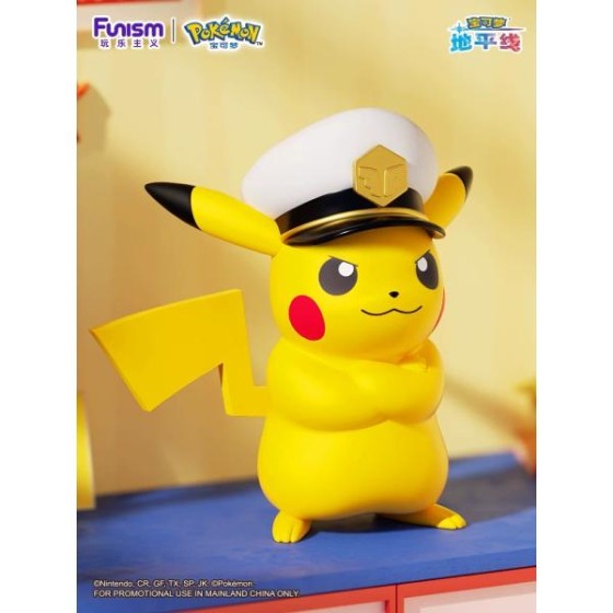 Pokemon Captain Pikachu in large size