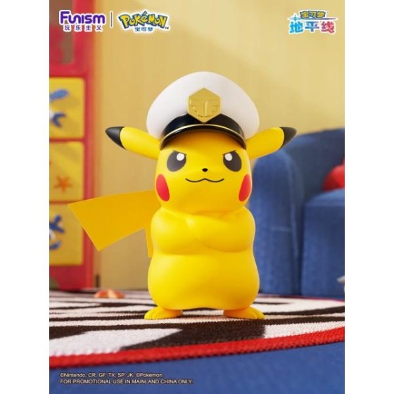 Pokemon Captain Pikachu in large size