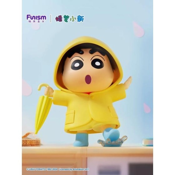 Crayon Shin-chan Raincoat Style Large Size Hand Figure
